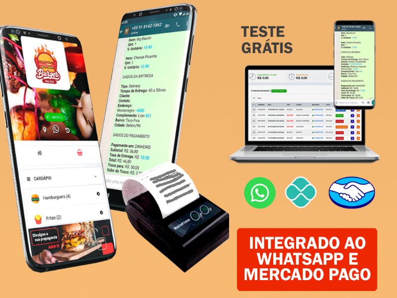Script PHP Cardápio Multilojas + Whatsapp + PIX